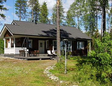 Vakantiehuis Ferienvilla mit Sauna und Garten am See