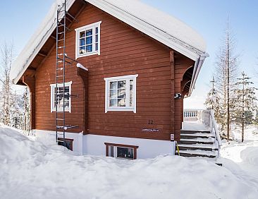 Vakantiehuis Aurinkoalppi 12a paritalon yläkerta
