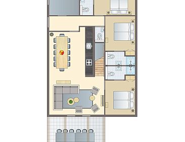 12-persoons woning | 12C