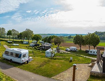 Kampeerplaats Comfort uitzicht