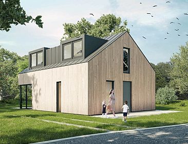 Vrijstaande woning in Noord-Brabant, Nederland