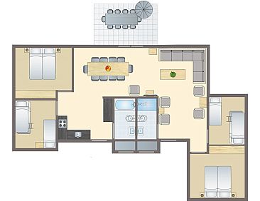 Het Vennenbos | 10-persoons bungalow | 10FM