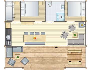 6-8-persoons safaritent | 6-8ST