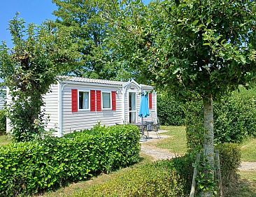 Appartement Mobilheim Budget 6p auf dem Campingplatz Schelde