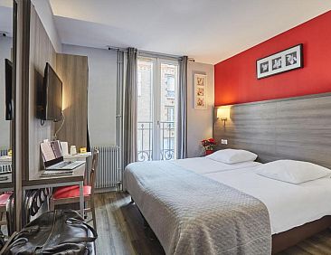 Hipotel Paris buttes chaumont Belleville